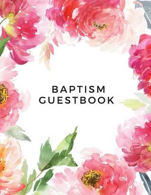 Book cover for Baptism Guest Book