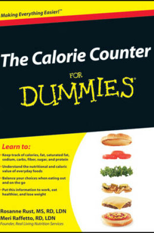 Cover of The Calorie Counter For Dummies