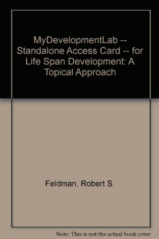 Cover of MyLab Human Development -- Standalone Access Card -- for Life Span Development