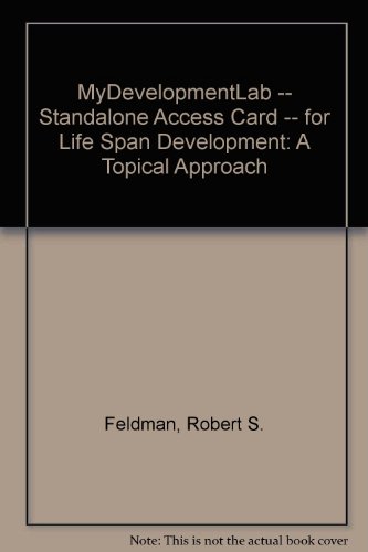 Book cover for MyLab Human Development -- Standalone Access Card -- for Life Span Development