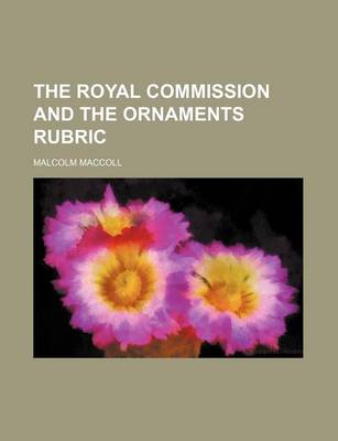 Book cover for The Royal Commission and the Ornaments Rubric