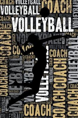 Book cover for Womens Volleyball Coach Journal