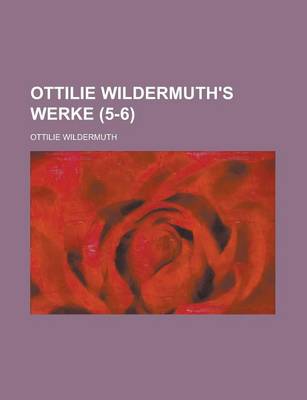 Book cover for Ottilie Wildermuth's Werke (5-6)