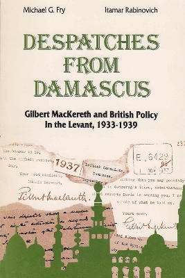 Book cover for Despatches from Damascus