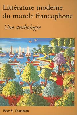 Book cover for Litterature Moderne Du Monde Francophone