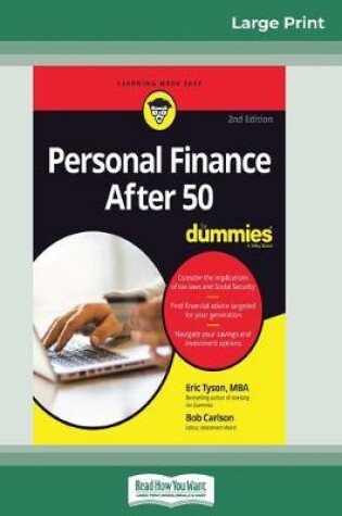 Cover of Personal Finance After 50 For Dummies, 2nd Edition (16pt Large Print Edition)