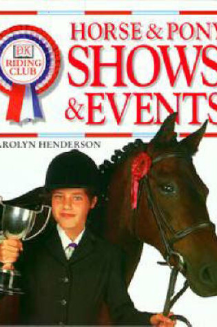 Cover of DK Riding Club:  Pony Shows & Events