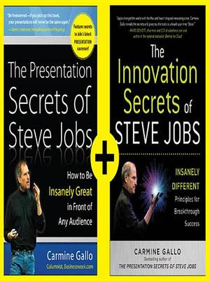 Book cover for Business Secrets of Steve Jobs: Business Secrets of Steve Jobs: Presentation Secrets and Innovation Secrets All in One Book! (Enhanced eBook Bundle)