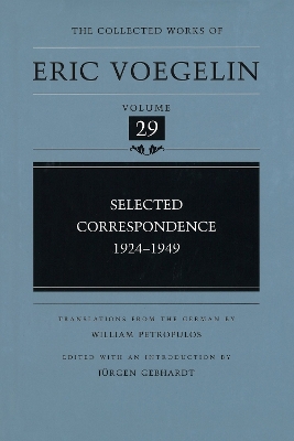 Book cover for Selected Correspondence, 1924-1949 (CW29)