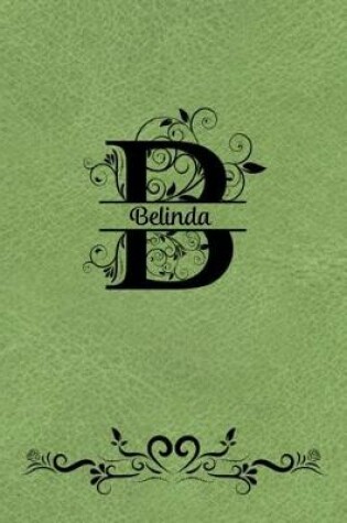 Cover of Split Letter Personalized Journal - Belinda