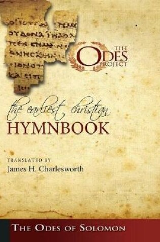 Cover of The Earliest Christian Hymnbook