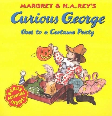 Book cover for Curious George Goes To A Costume Party