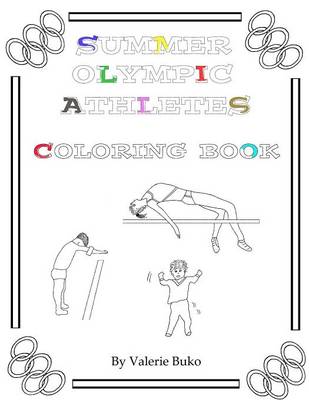Book cover for Summer Olympic Athletes Coloring Book
