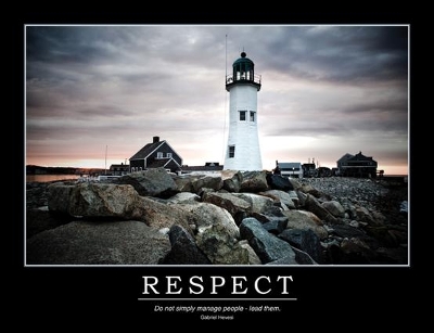 Book cover for Respect Poster