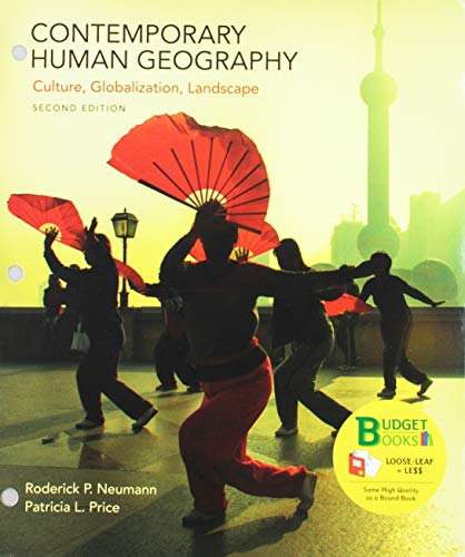 Book cover for Loose-leaf Version for Contemporary Human Geography