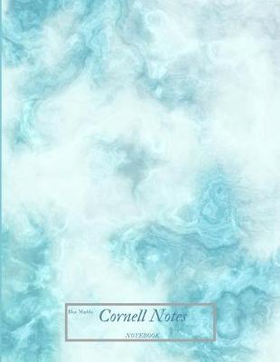 Book cover for Blue Marble Cornell Notes Notebook