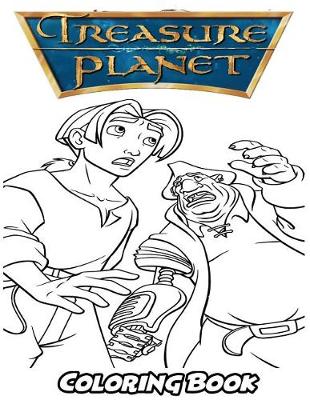 Book cover for Treasure Planet Coloring Book