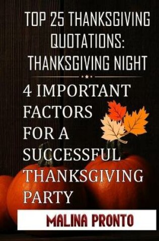 Cover of Top 25 Thanksgiving Quotations