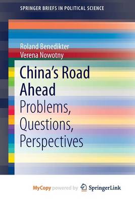 Book cover for China's Road Ahead