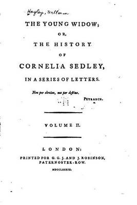 Book cover for The Young Widow, Or, the History of Cornelia Sedley