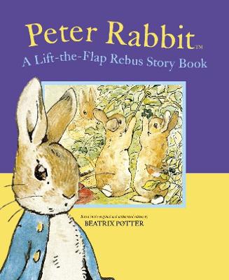 Book cover for Peter Rabbit Lift-the-Flap Rebus Story Book