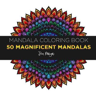 Book cover for Mandala Coloring Book