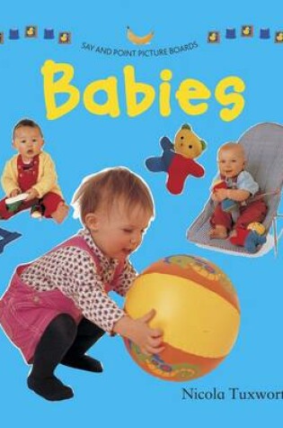Cover of Say and Point Picture Boards: Babies