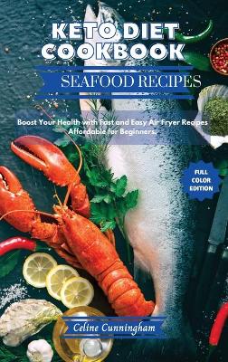 Book cover for Keto Diet Cookbook - Seafood Recipes