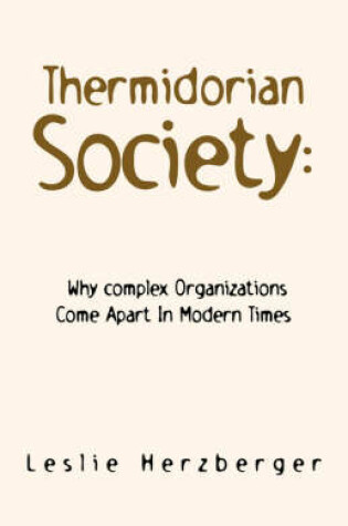 Cover of Thermidorian Society