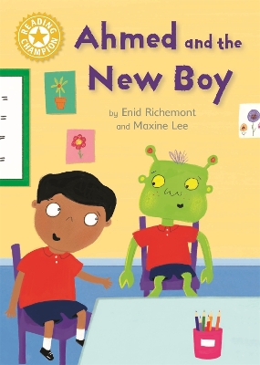 Book cover for Ahmed and the New Boy