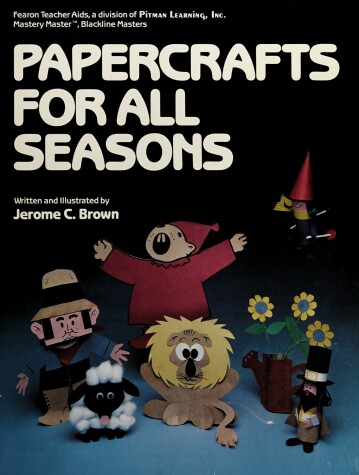 Book cover for Papercrafts for All Seasons