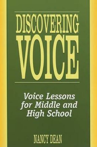 Cover of Discovering Voice