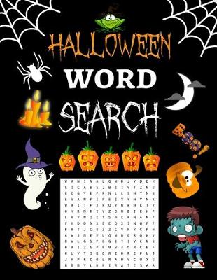 Book cover for Halloween Word Search