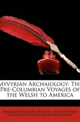 Cover of Myvyrian Archaiology