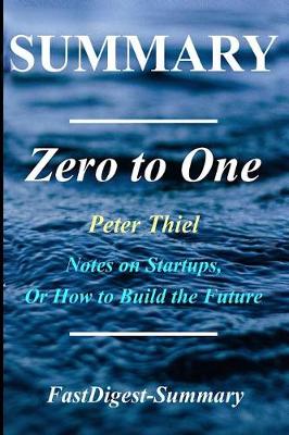 Book cover for Summary - Zero to One