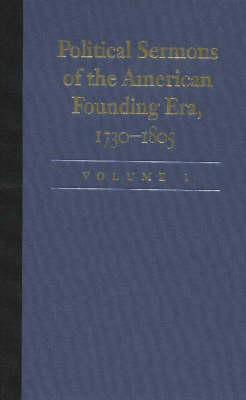 Book cover for Political Sermons of the American Founding Era, 1730-1805