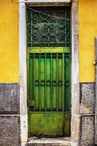 Cover of Ornate Green Vintage Venetian Metal Door Journal