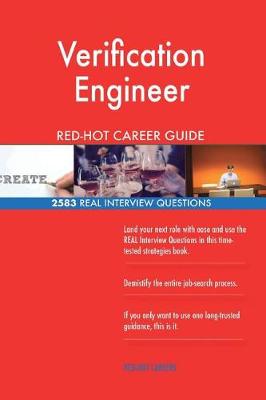 Book cover for Verification Engineer Red-Hot Career Guide; 2583 Real Interview Questions