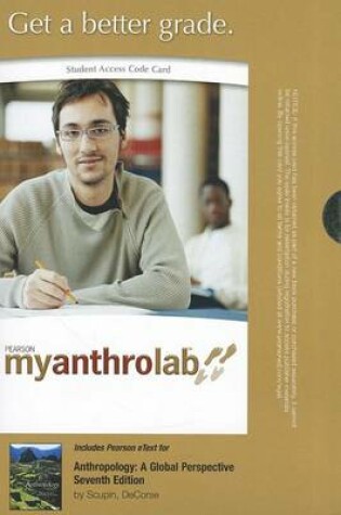 Cover of MyLab Anthropology with Pearson eText -- Standalone Access Card -- for Anthropology