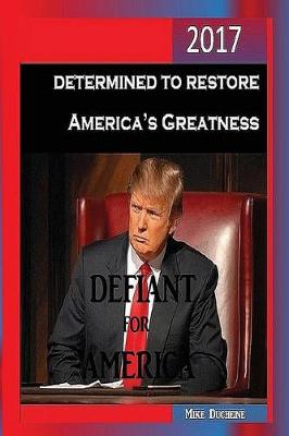 Book cover for Defiant for America