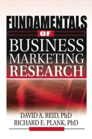 Cover of Fundamentals of Business Marketing Research