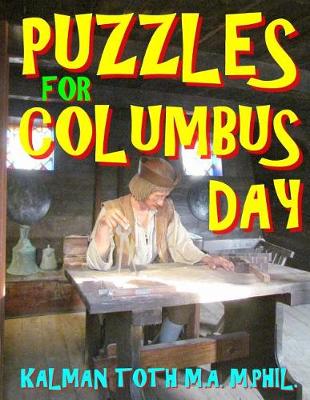 Book cover for Puzzles for Columbus Day