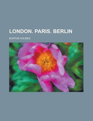 Book cover for London. Paris. Berlin