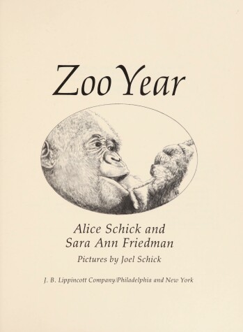 Book cover for Zoo Year