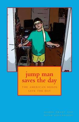 Book cover for jump man saves the day