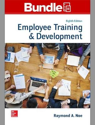 Book cover for Gen Combo Looseleaf Employee Training & Development; Connect Access Card