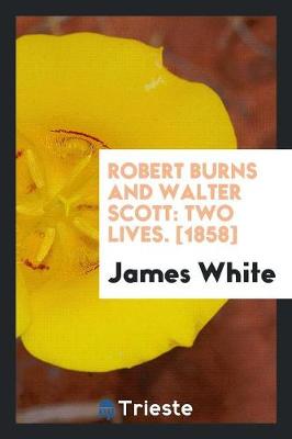 Book cover for Robert Burns and Walter Scott