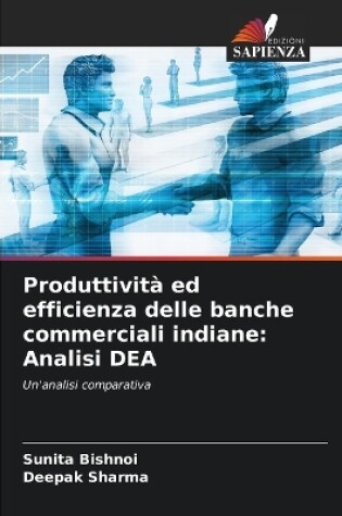 Cover of Produttività ed efficienza delle banche commerciali indiane