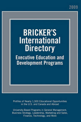 Cover of Bricker's International Directory