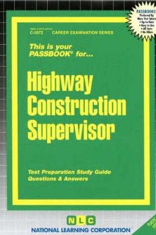 Cover of Highway Construction Supervisor